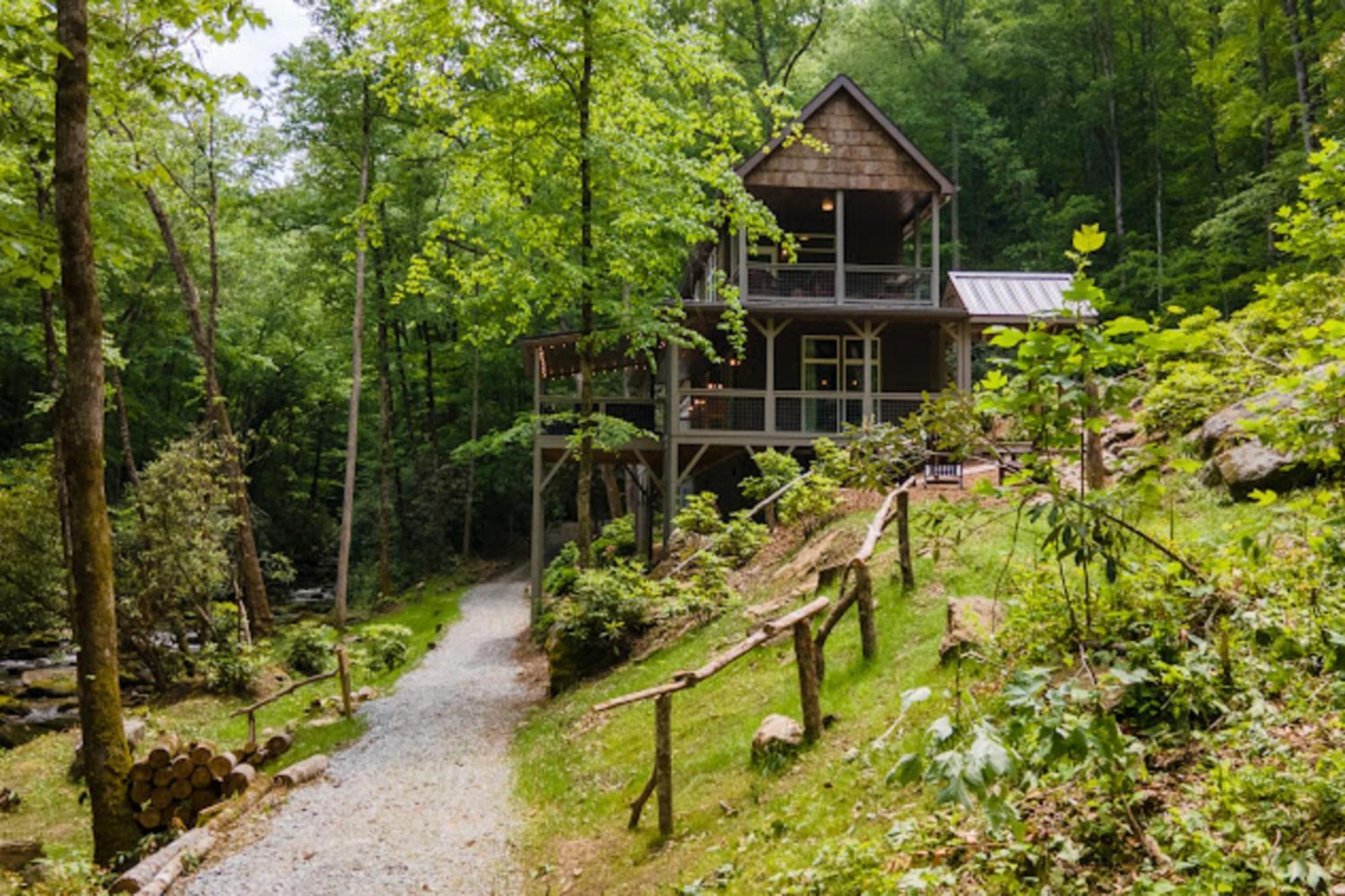 Creel Lodge At Middle Creek Otto Exteriör bild